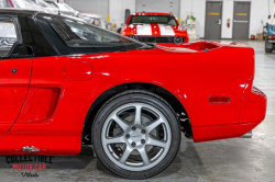 1992 Acura NSX in Formula Red over Black