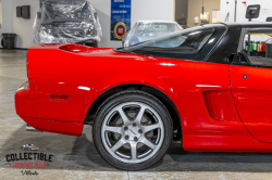 1992 Acura NSX in Formula Red over Black