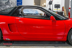 1992 Acura NSX in Formula Red over Black