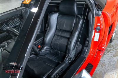 1992 Acura NSX in Formula Red over Black