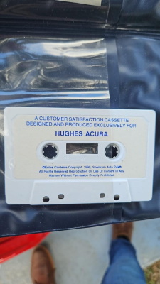 1992 Acura NSX in Formula Red over Black