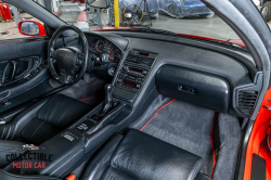 1992 Acura NSX in Formula Red over Black