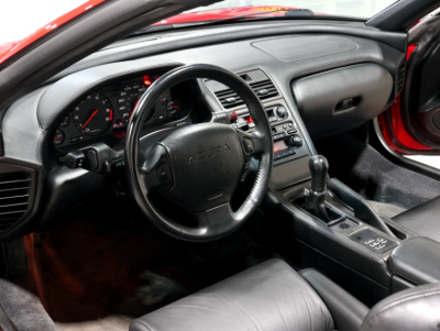1995 Acura NSX in Formula Red over Black
