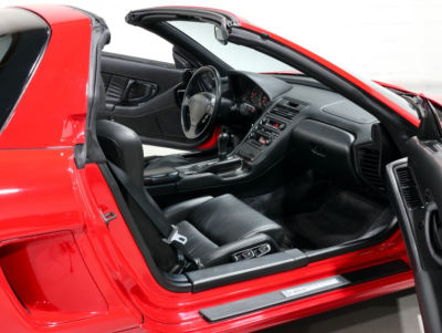 1995 Acura NSX in Formula Red over Black