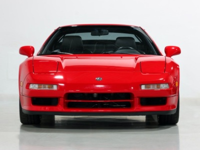 1995 Acura NSX in Formula Red over Black