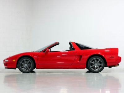 1995 Acura NSX in Formula Red over Black