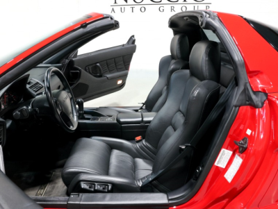 1995 Acura NSX in Formula Red over Black