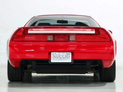 1995 Acura NSX in Formula Red over Black