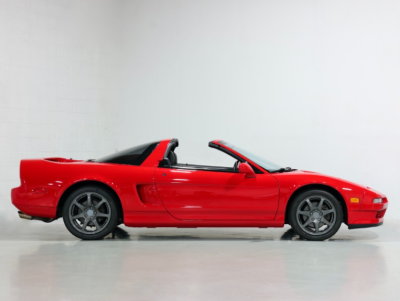 1995 Acura NSX in Formula Red over Black