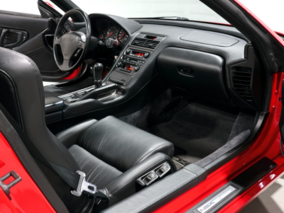 1995 Acura NSX in Formula Red over Black