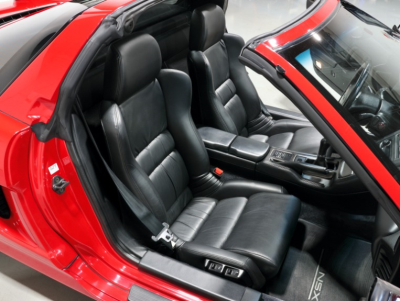 1995 Acura NSX in Formula Red over Black