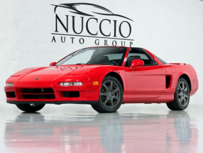 1995 Acura NSX in Formula Red over Black