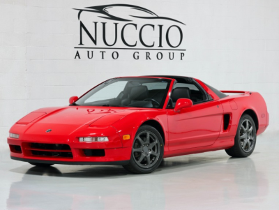 1995 Acura NSX in Formula Red over Black