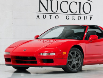 1995 Acura NSX in Formula Red over Black
