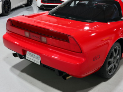 1995 Acura NSX in Formula Red over Black