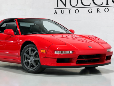 1995 Acura NSX in Formula Red over Black