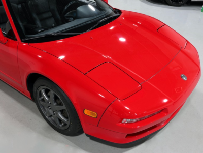 1995 Acura NSX in Formula Red over Black