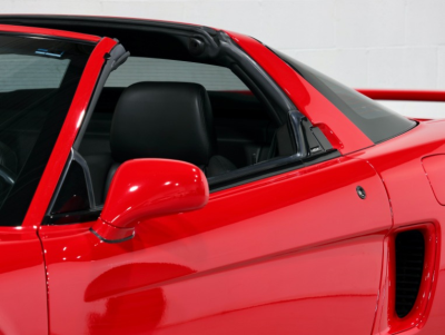 1995 Acura NSX in Formula Red over Black
