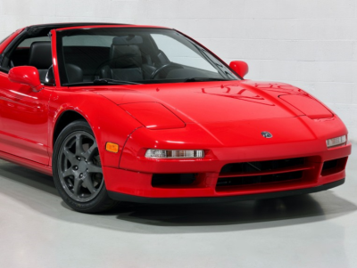 1995 Acura NSX in Formula Red over Black