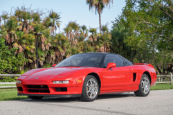 1992 Acura NSX in Formula Red over Black
