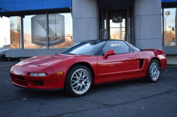 1992 Acura NSX in Formula Red over Black