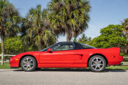 1992 Acura NSX in Formula Red over Black