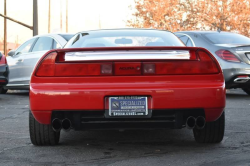 1992 Acura NSX in Formula Red over Black