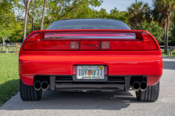 1992 Acura NSX in Formula Red over Black