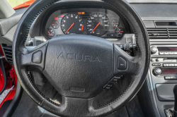 1992 Acura NSX in Formula Red over Black