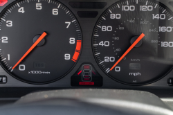 1992 Acura NSX in Formula Red over Black