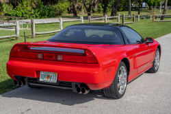 1992 Acura NSX in Formula Red over Black