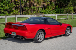 1992 Acura NSX in Formula Red over Black