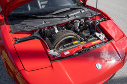 1992 Acura NSX in Formula Red over Black