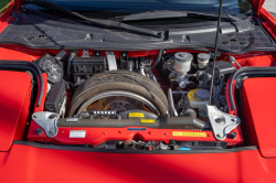 1992 Acura NSX in Formula Red over Black