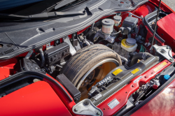 1992 Acura NSX in Formula Red over Black