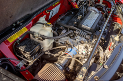 1992 Acura NSX in Formula Red over Black