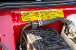 1992 Acura NSX in Formula Red over Black