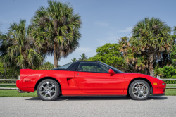 1992 Acura NSX in Formula Red over Black