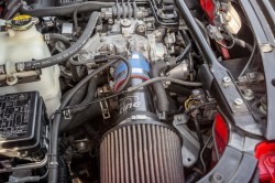1992 Acura NSX in Formula Red over Black