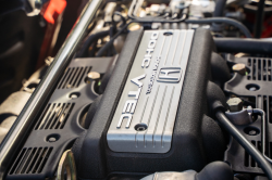 1992 Acura NSX in Formula Red over Black