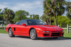 1992 Acura NSX in Formula Red over Black