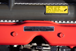 1992 Acura NSX in Formula Red over Black