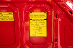 1992 Acura NSX in Formula Red over Black