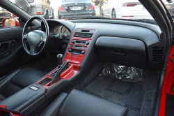 1992 Acura NSX in Formula Red over Black