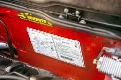 1992 Acura NSX in Formula Red over Black