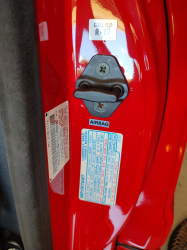 1992 Acura NSX in Formula Red over Black