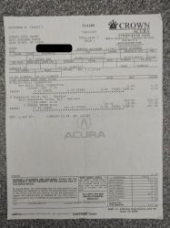 1992 Acura NSX in Formula Red over Black