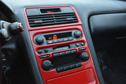 1992 Acura NSX in Formula Red over Black