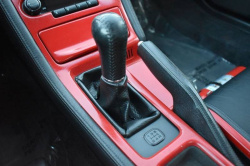 1992 Acura NSX in Formula Red over Black