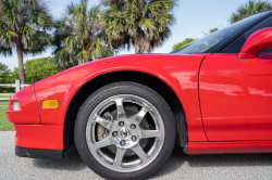 1992 Acura NSX in Formula Red over Black